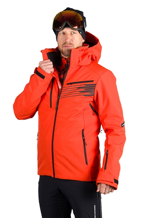 Geaca schi softshell 3L 10K/5K barbati Bartalan, Rosu
