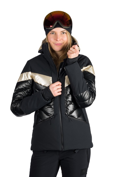 NORTHFINDER, Зимно ски яке Abigale, Бял/Черен