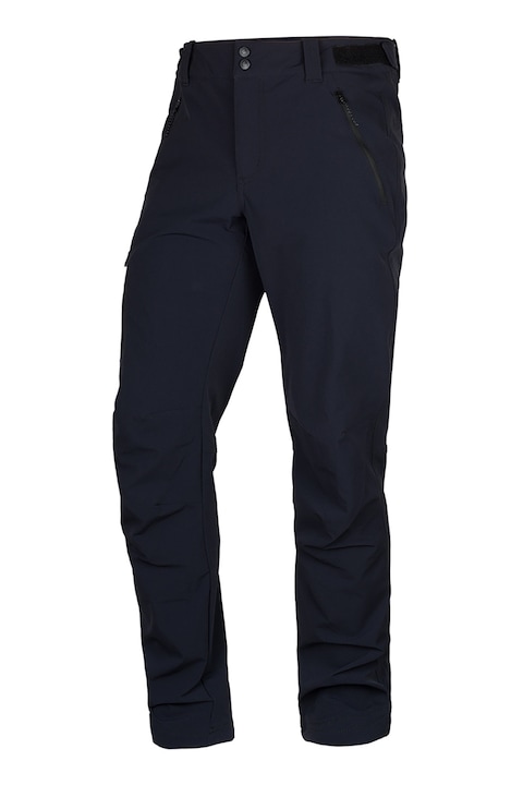 Ferfi sztreccs outdoor nadrag Borys, Fekete