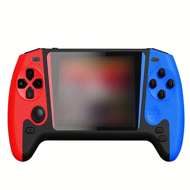 Consolă portabilă Retro-Bit, 500 jocuri, ecran HD 3.5 inch, baterie reîncărcabilă 1200 mAh, dimensiune 16 cm