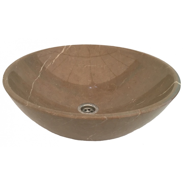 Lavoar marmura Beige Tivon 44 cm