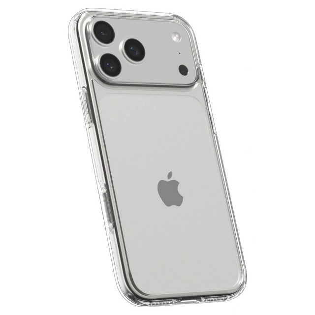 Husa Premium Spigen Ultra Hybrid Pentru iPhone 17 Pro Max, Rezistenta La Socuri, Protectie La Camere, Crystal Clear