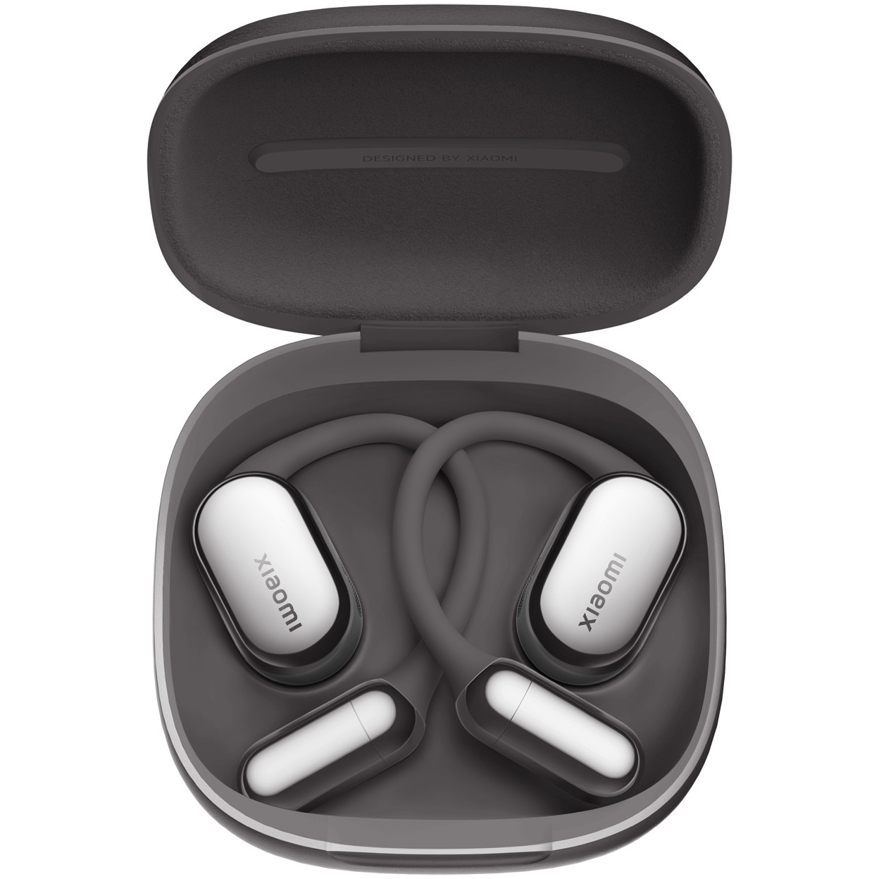 Casti Open-Ear Xiaomi OpenWear Stereo Pro, True Wireless, Bluetooth, Hi-Res Audio Wireless, Autonomie 45 ore, Graphite Black