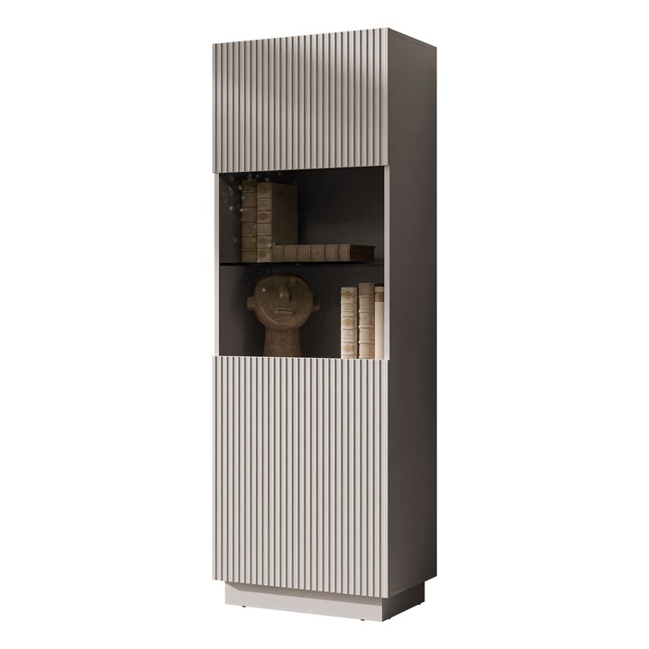 Vitrina Ceroza 1D, MIRJAN 24, casmir, 42x60x178 cm
