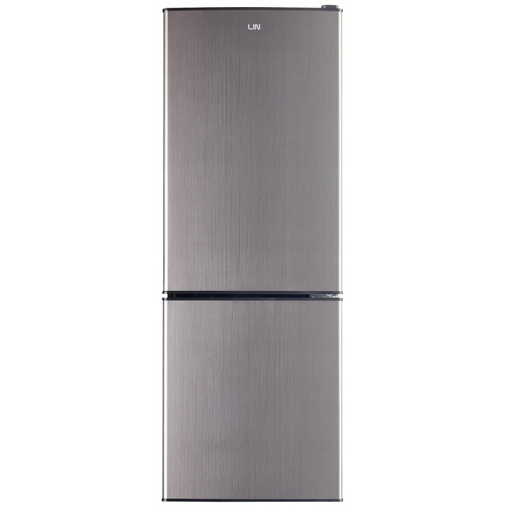 Frigider LIN, model LI-BFD166, 140.5cm, 110l + 56l, grafit, 2 usi