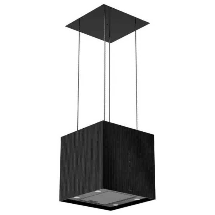 Hota Akpo WK-9 Inez, 397,9 m3/h, 64 dB, черна, 42x42x42 см