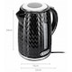Fierbator electric Eldom C260C STAR COLLECTION, 1,7L, 2000W, alb