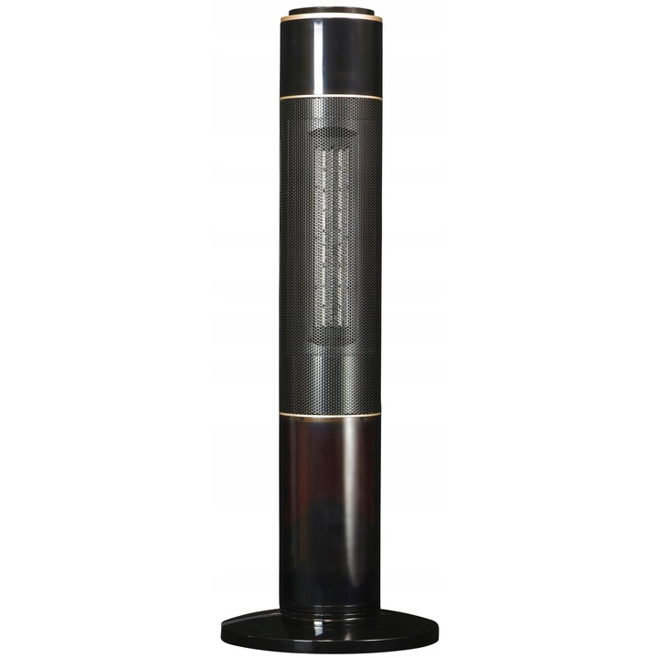 GCL2071 kerámia hősugárzó, 2000W, termosztát, túlmelegedés elleni védelem, fekete, 140x140x850mm