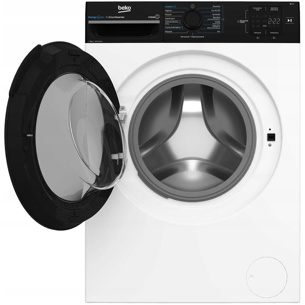 Masina de spalat rufe Beko 8kg 1200 obr/min alb 60cm