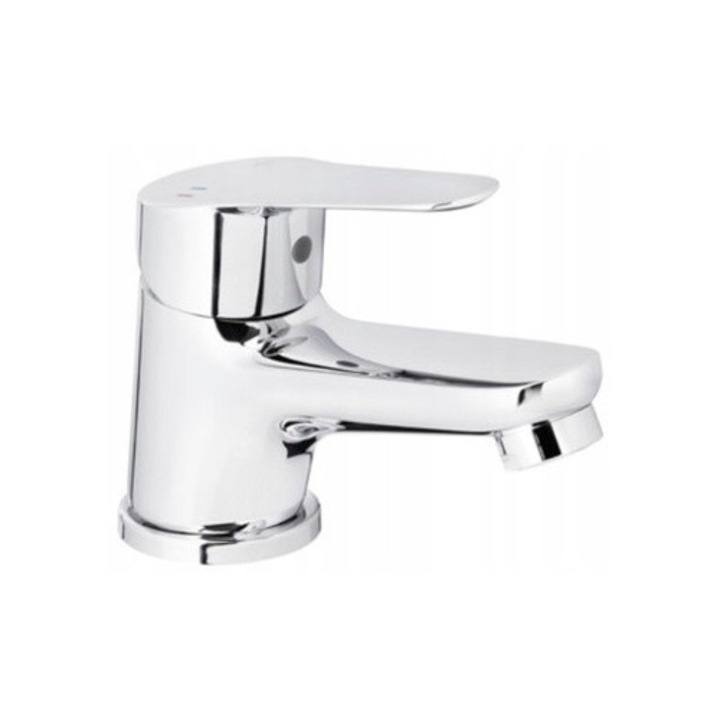 Sparc szaniter csaptelep, króm, 1-lyukú, kerámia fogantyúk, 102mm hossz, szerelőkészlettel