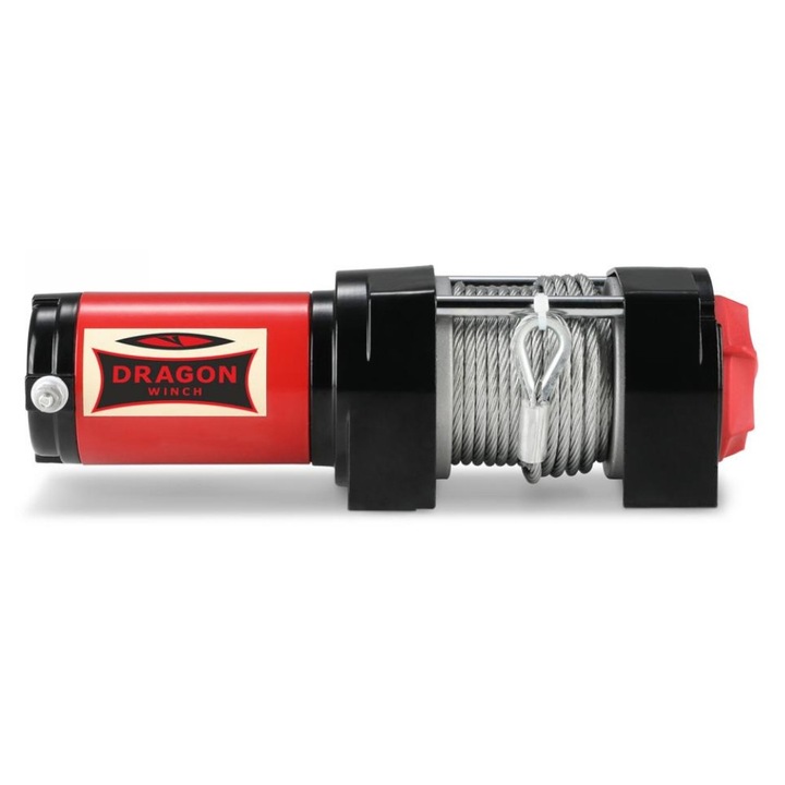 Troliu electric Dragon Winch DWM 4000 ST 4000 lb/ 1814 kg, cablu metalic