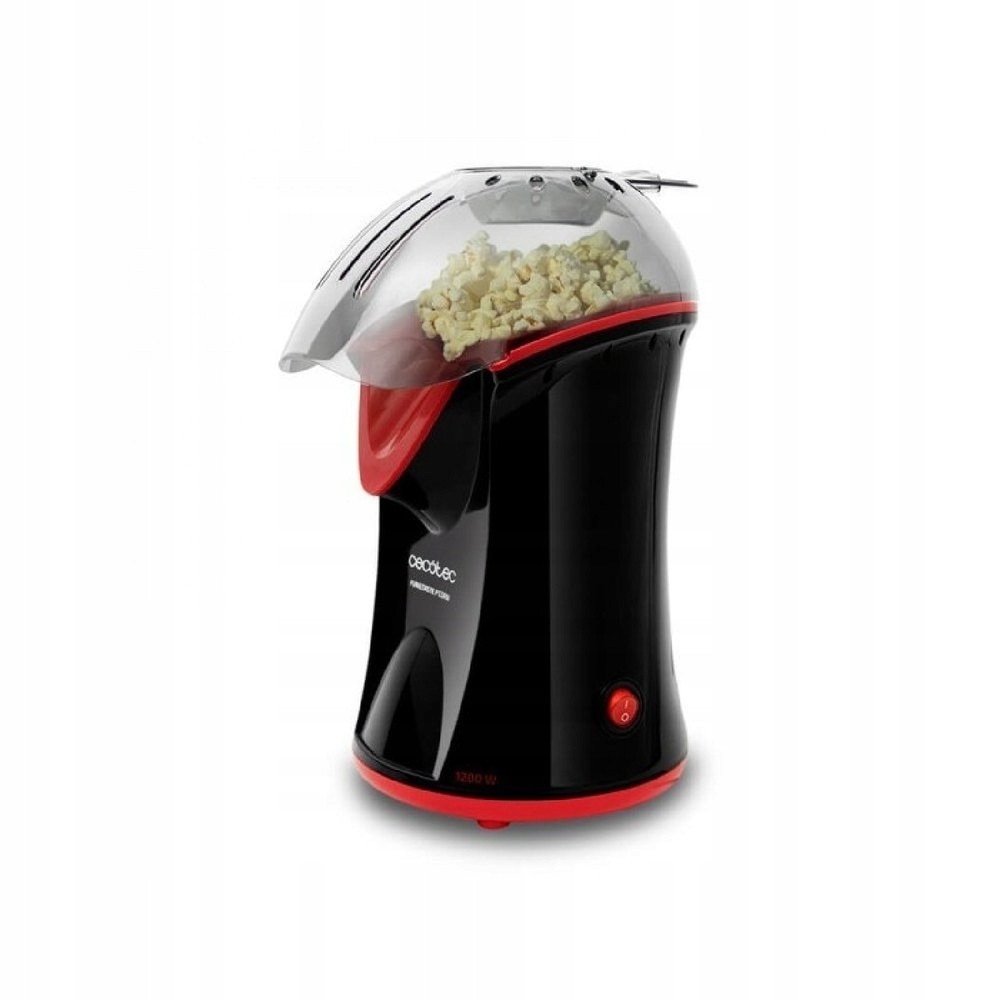 Popcornです Masina de popcorn CECOTEC Fun&Taste P'Corn, 1200W, negru-rosu, 2