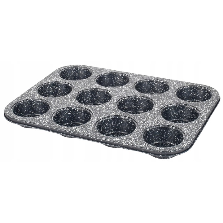 Salter Sütőtepsi muffinokhoz, 35.1x26.5cm, szénacél, tapadásmentes, téglalap alakú