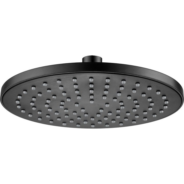 Coloana de dus Boro, 1-functionala, neagra, 20.1x20.1x5.6cm Deante