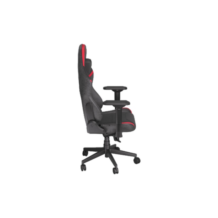 Scaun Gaming ENDORFY Scrim RD Piele/Textil Suport Lombar Memory Foam 5xRoti Negru/Rosu