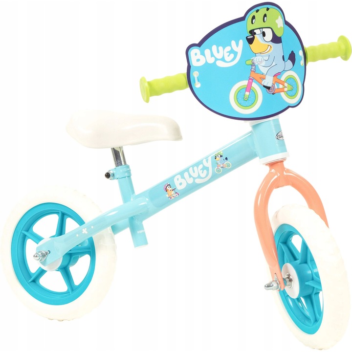 Bicicleta de echilibru TOIMSA, 10" roti, multicolor, pentru copii de la 2 ani