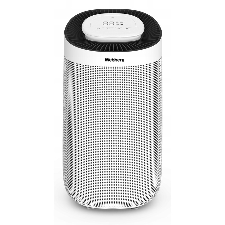 Dezumidificator Webber DEC500, 12l/24h, filtr HEPA11, 30m, 29,5x29,5x56cm