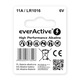 EverActive 11A / LR1016 alkáli elem, 6V, 10x16mm