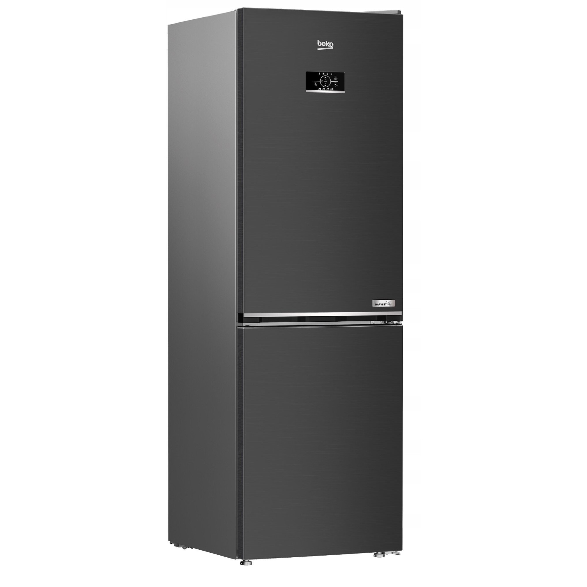 Frigider Beko 186.5cm No Frost 210l + 106l, Inox - eMAG.ro