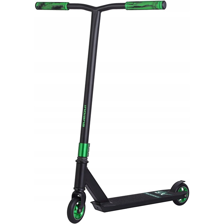 Indiana X3 freestyle roller, fekete-zöld, 100 kg, 110x110mm