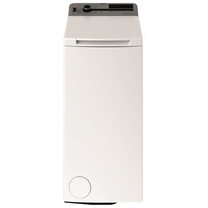 Перална машина Whirlpool, 6кг, 1200 об/мин, бяла, 40x60x90см