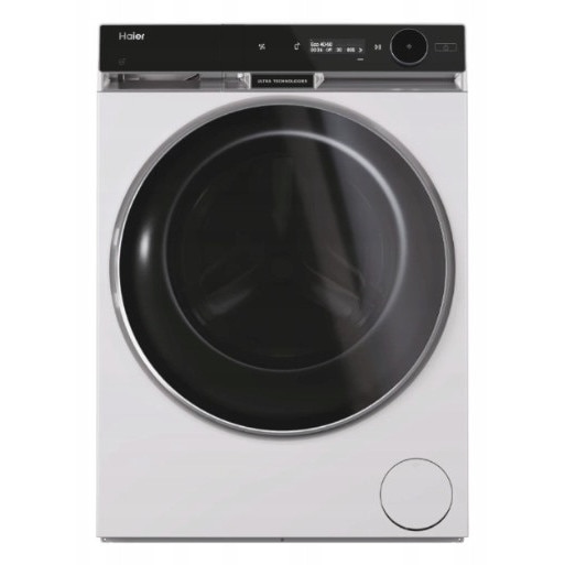 Masina spalat - uscator Haier X11, 12kg/7kg, pompa de caldura, alb-negru, 61,2x60x85cm