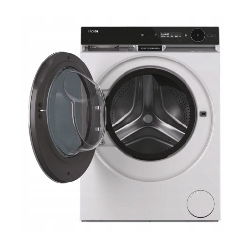 Masina spalat - uscator Haier X11, 12kg/7kg, pompa de caldura, alb-negru, 61,2x60x85cm