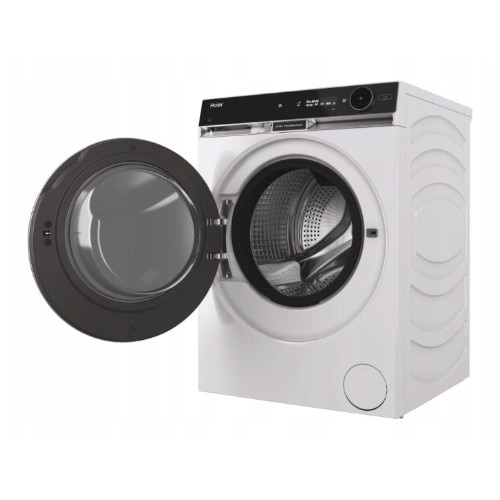 Masina spalat - uscator Haier X11, 12kg/7kg, pompa de caldura, alb-negru, 61,2x60x85cm
