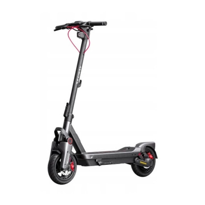 Trotineta electrica Segway Ninebot MAX G3, 500W, 75km, 11", neagra, cu amortizare si lumini LED