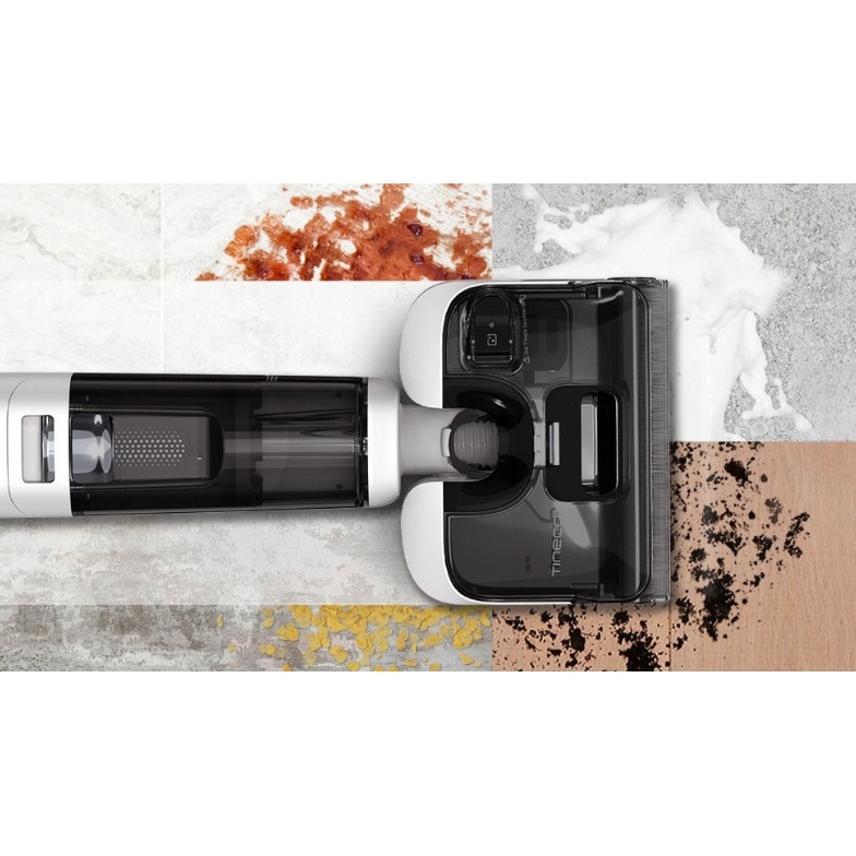 Aspirator Tineco Floor One S5 Stretch Extreme, alb, capacitate apa 0,72L, autonomie 40 min