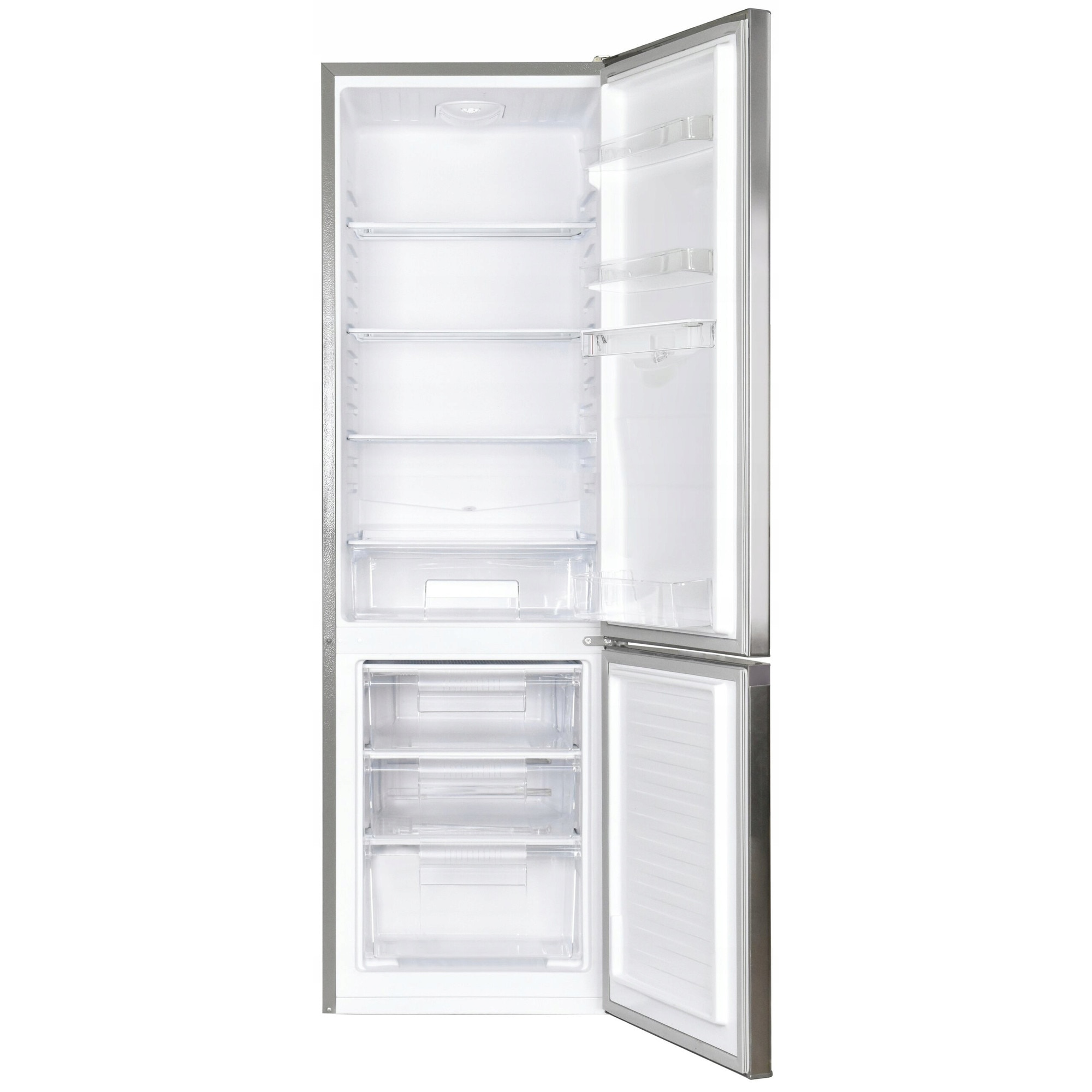 Frigider Candy CCG1S 518EWX, 186l + 64l, inox, 179.4x54.5x54.5cm