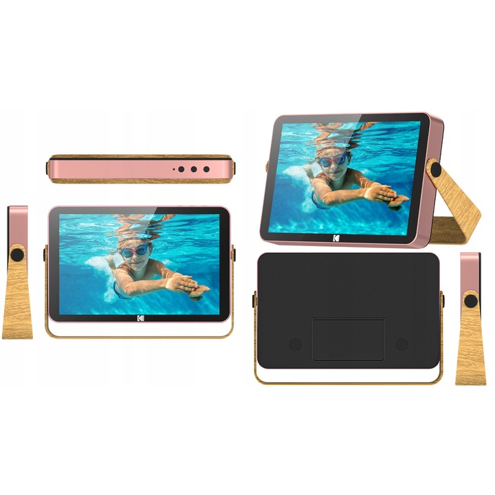 Rama foto digitală Kodak RWF-108V, 10,1", 32GB, roz, touchscreen