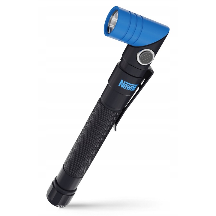 Фенер Newell FL250L USB-C, 250 lm, 63 м обхват, водоустойчив и прахоустойчив, размери O17x141mm