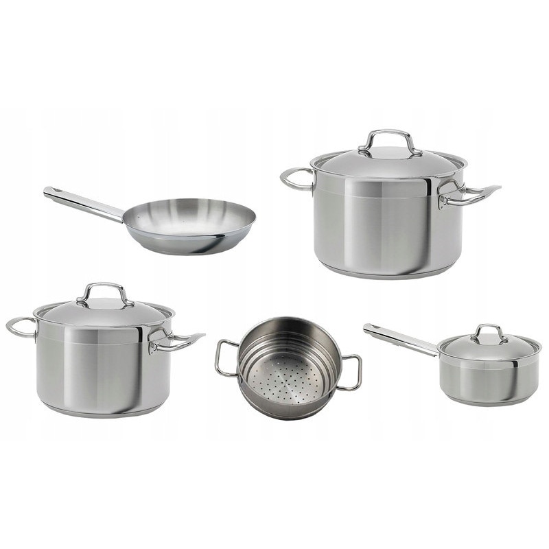 CT202673〜676各４本、合計１６本セット Set oale Teka inox 16x16cm, 20x24cm, 4 capace - eMAG.ro