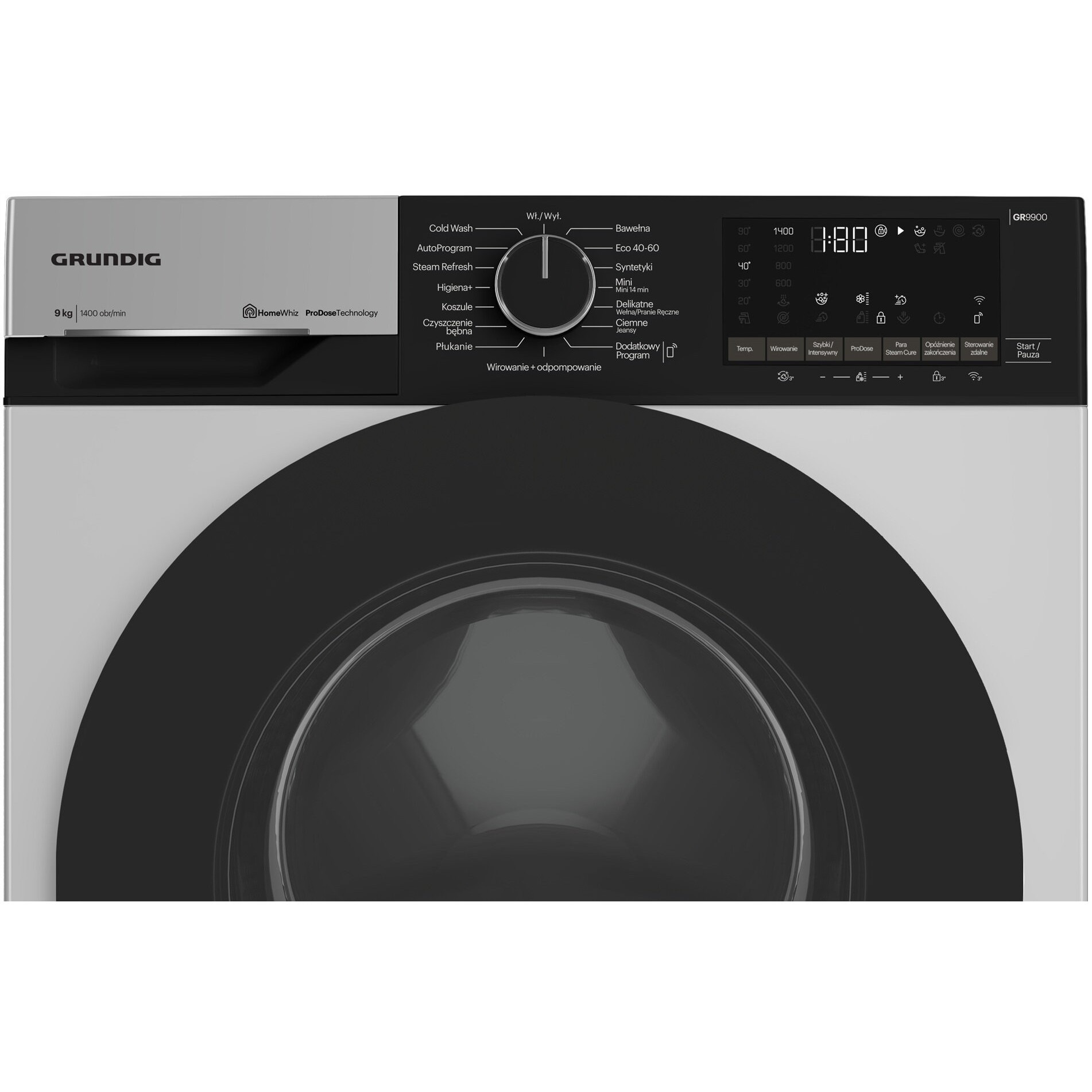 Masina de spalat rufe Grundig, 9kg, 1400 rpm