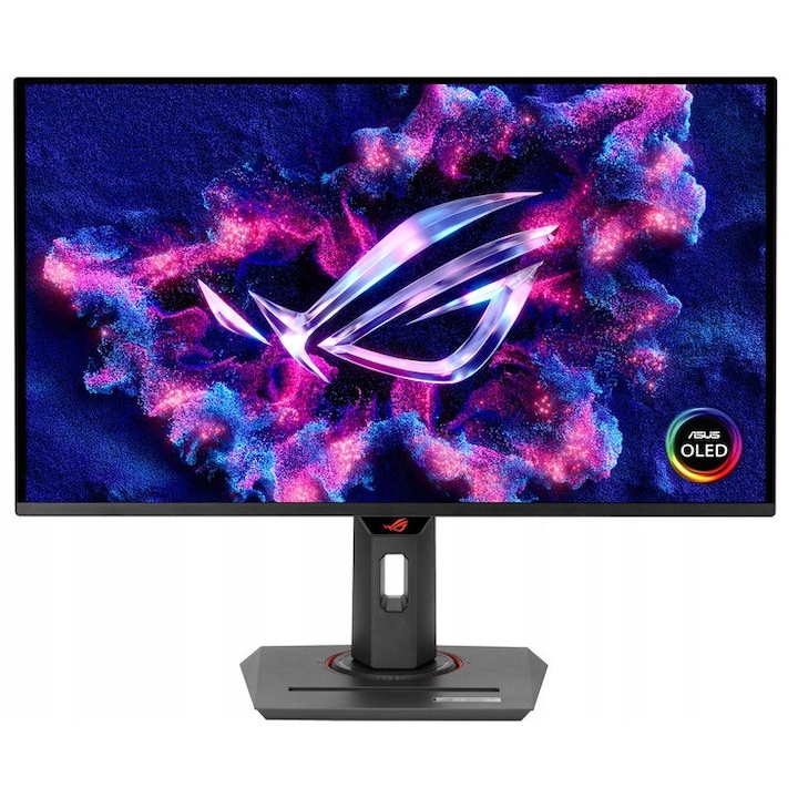 Monitor 26.5" QD-OLED ASUS ROG Strix XG27ACDNG 2560x1440px 360Hz, fekete