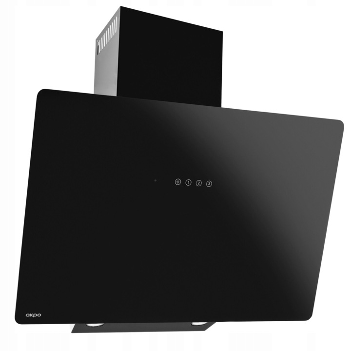 Аспиратор AKPO WK-11 Sting 60, 3 скорости, бяло стъкло, 59.8x35см