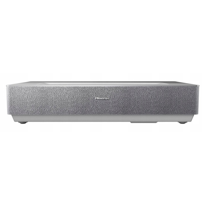 Лазерен видеопроектор Hisense 120L5ND 120", 4K, 2700 ANSI, контраст 3000:1, бял