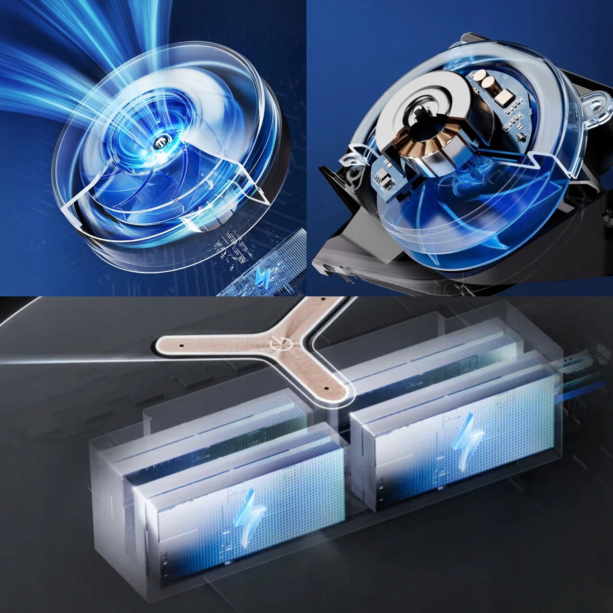 Aspirator robot ECOVACS Deebot T50 Max Pro Omni, negru, 180 min autonomie, 3l capacitate recipient, tehnologie AIVI 3D 3.0