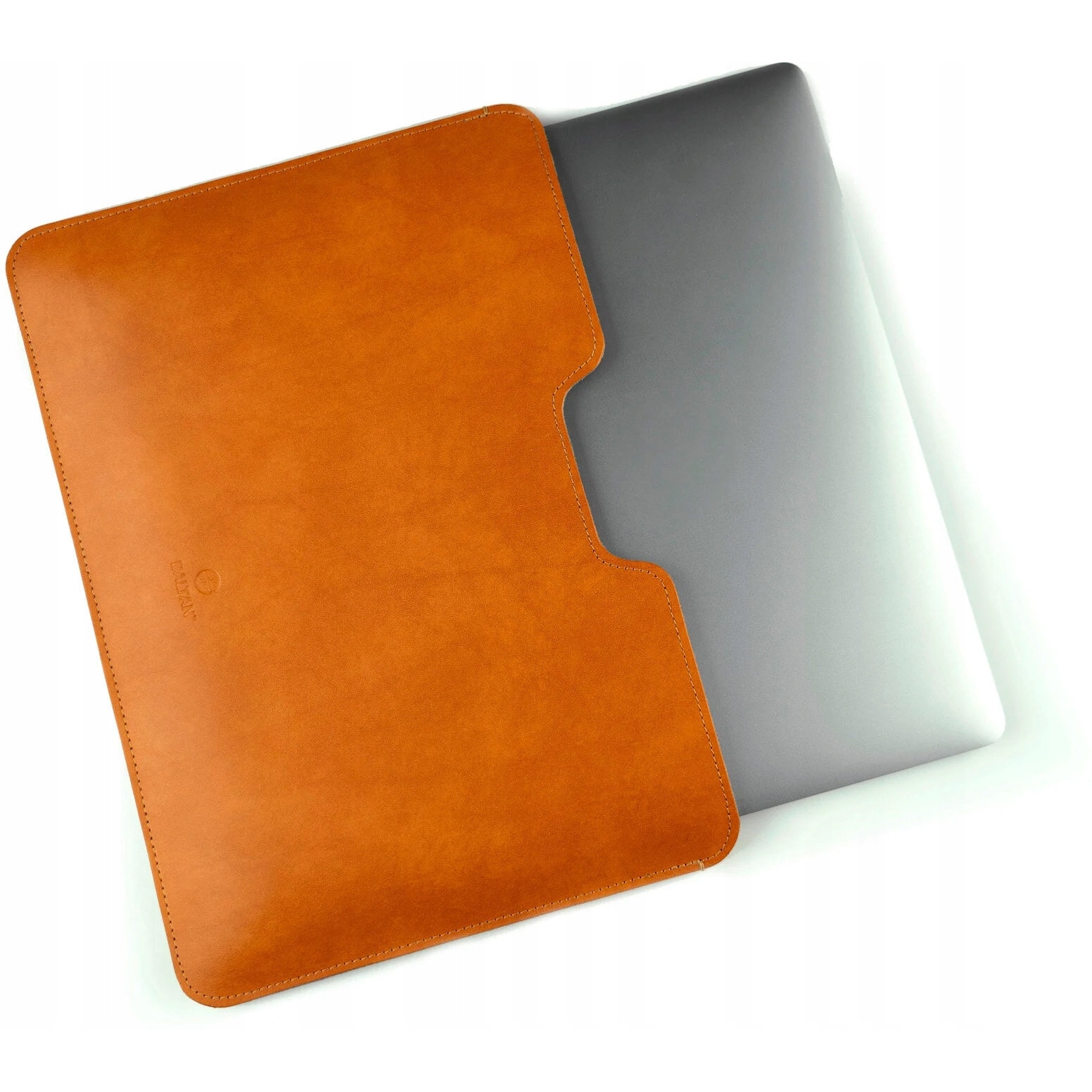 Etui laptop Baltan 13 inch, piele, impermeabil, culoare brazowy