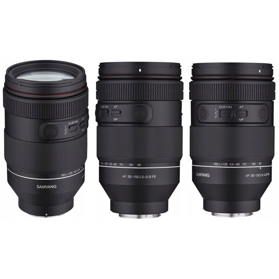 Obiectiv zoom Samyang AF 35-150mm F2-2.8, 21 elemente, rezistent