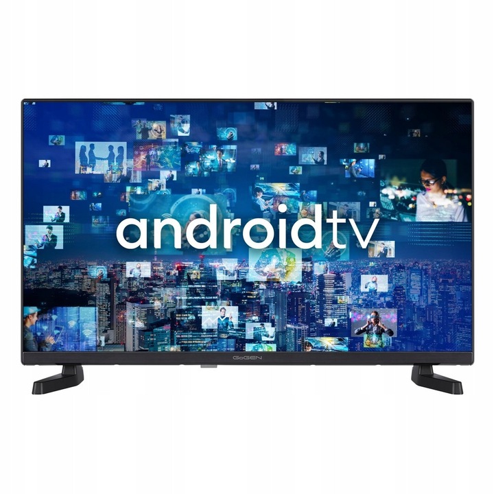 Hyundai 24'' Android TV okostelevízió, HDR, WiFi, Bluetooth, 2x HDMI, 1x USB, 12V, VESA 75x75mm rögzítés
