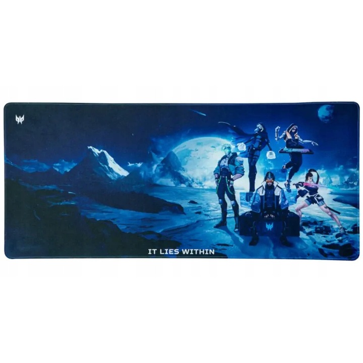 Mousepad ACER Predator PMP470 XXL, 400x910mm, albastru, material: guma si poliester