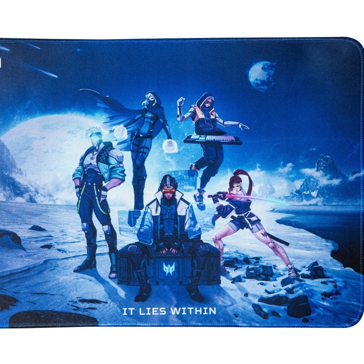 Mousepad ACER Predator PMP450 M, albastru, 260x350mm, 3mm grosime