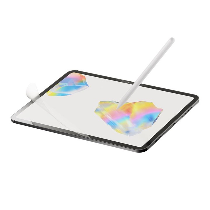 Протектор за екран Paperlike 3 за iPad Pro 11 инча / iPad Air 10.9 инча, прозрачен, система за приложение Butterfly