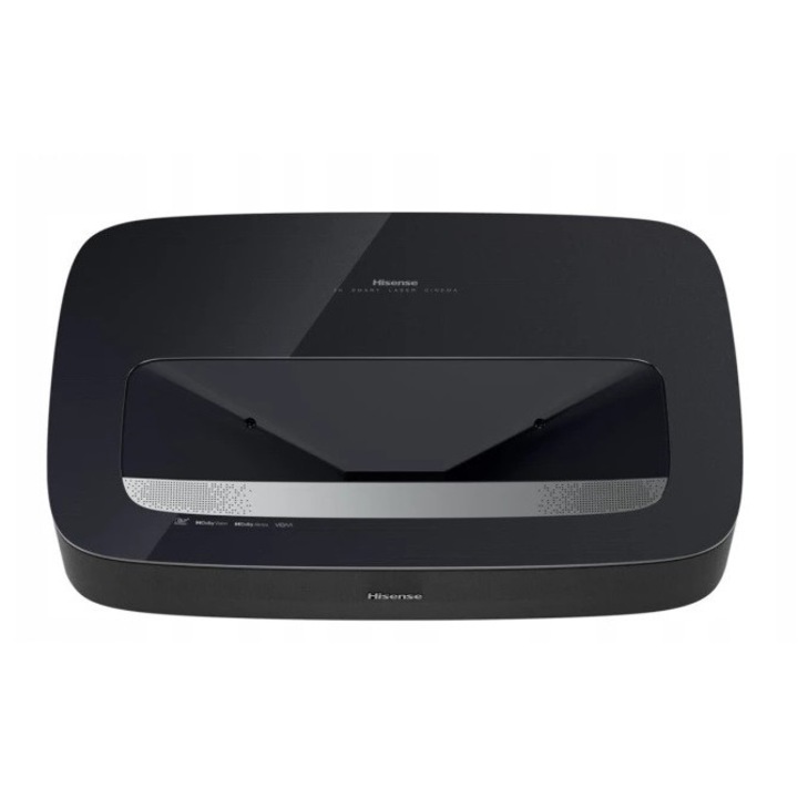 Телевизор Laser Hisense PL1H 4K, 80"-120", 2100 ANSI Лумени, Dolby Atmos, Wi-Fi, Bluetooth