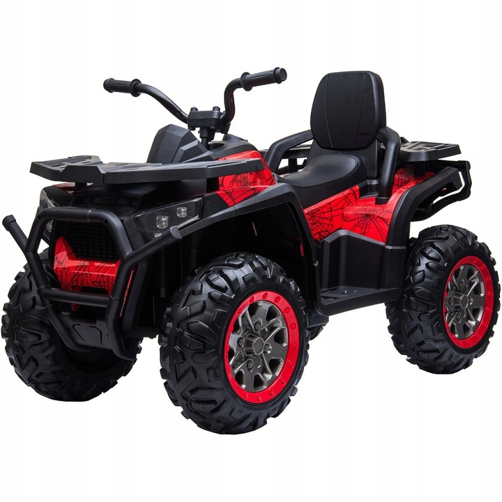 Електрически ATV ENERO Traper, червен, 111x65x76см, за деца над 3 години, 3-8 км/ч