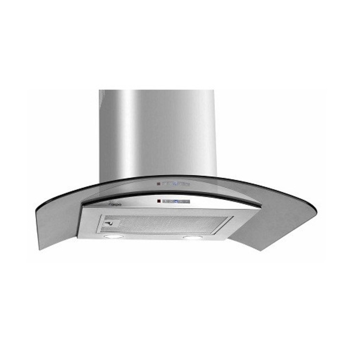 Аспиратор Akpo LARGO 90 Inox, 600m3/h, 2x LED, много тих, комплект