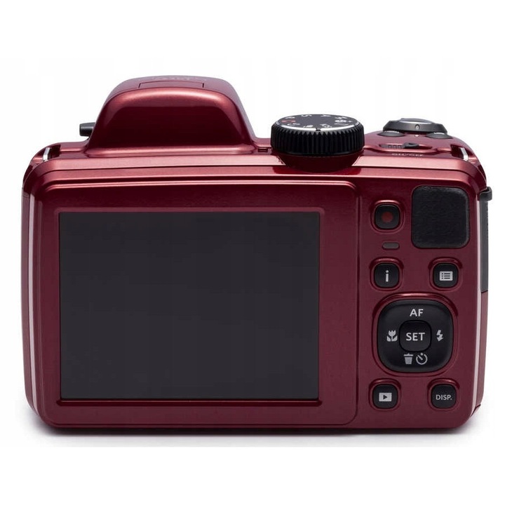 Компактен фотоапарат Kodak AZ401, 40x увеличение, 16 Mpix, червен, 114,3x81,6x84,4мм