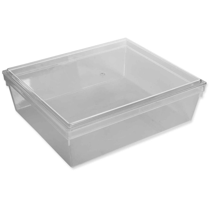 Műanyag bemutató doboz szelvényes méhsejthez Nicot - 135 x 110 x 46